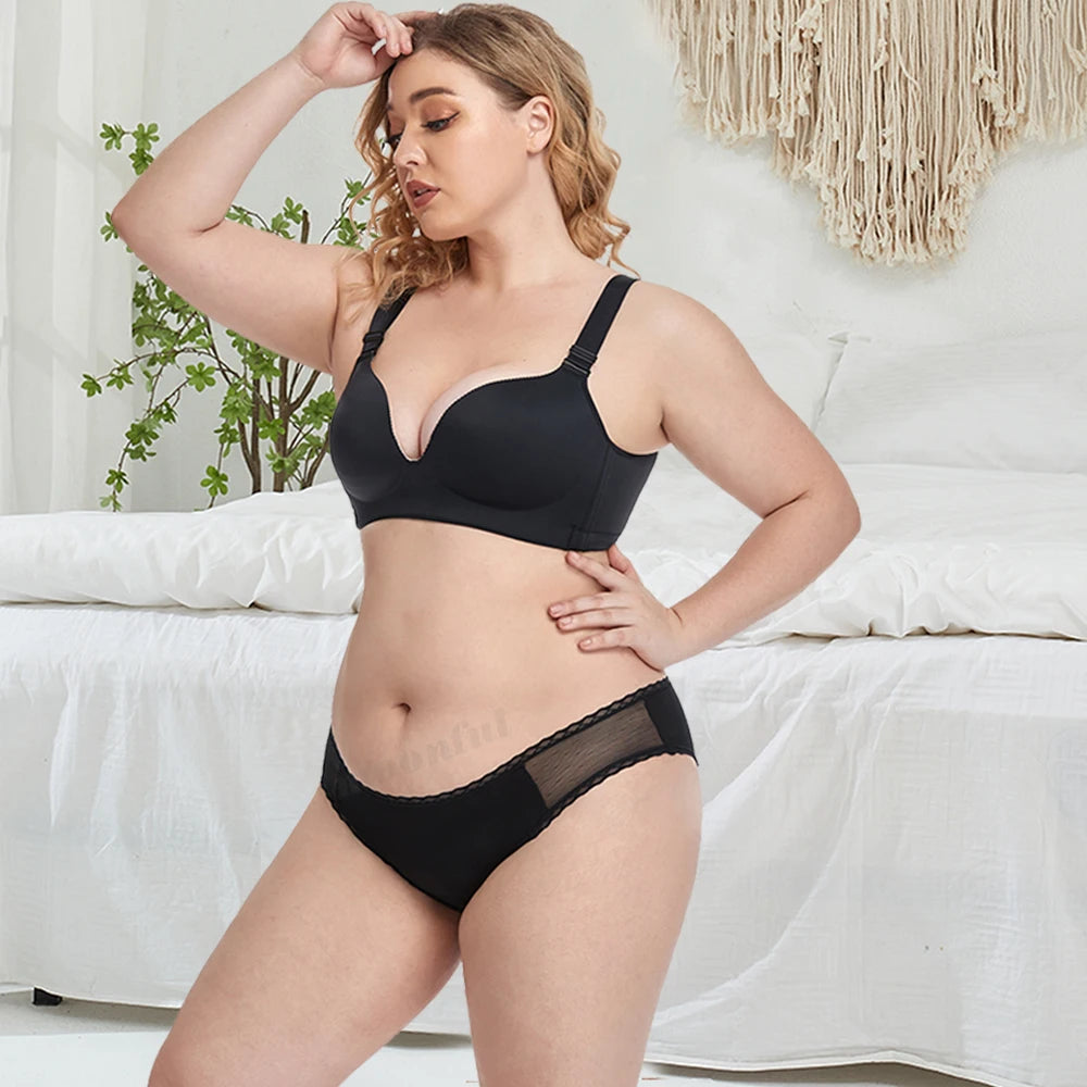 Emma-Culotte menstruelle noire – Flux moyen à abondant