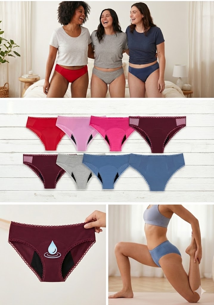 Luna- Culotte menstruelle flux abondant