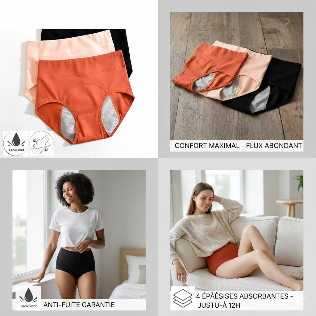 Culottes menstruelles - Flux abondant